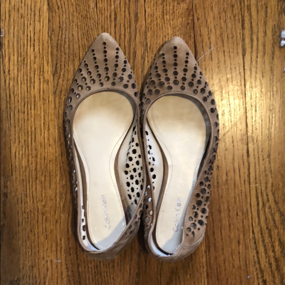Calvin Klein flats